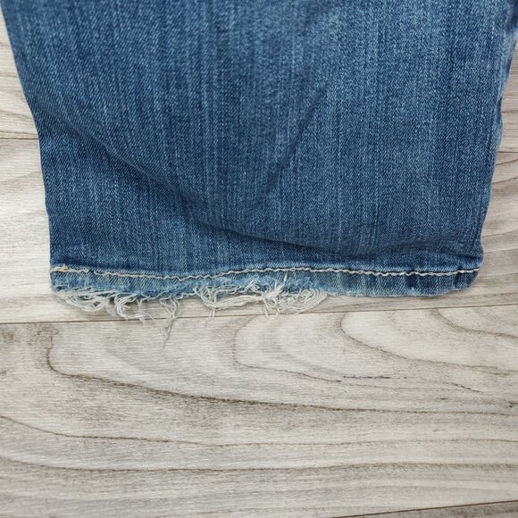 Ariat Women's Ruby Classic Blue Boot Cut Jeans Size 33x32 Charm Zipper - Picture 12 of 16